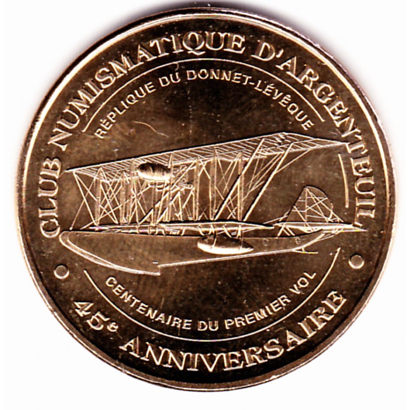 95 ARGENTEUIL 40 ans du Club numismatique, 2008, Monnaie de Paris