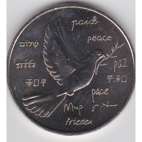 87 - Une médaille pour la Paix ! (blanc) - 2014
