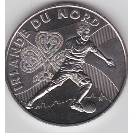 Médaille UEFA 2016 - Irlande du nord - 2016 - Blanche