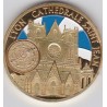 Lyon - Cathédrale St Jean/ Blason - diamètre 34 mm
