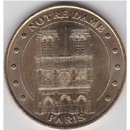 75001 - Notre-Dame de Paris, Façade - Face Cerclée - 2006