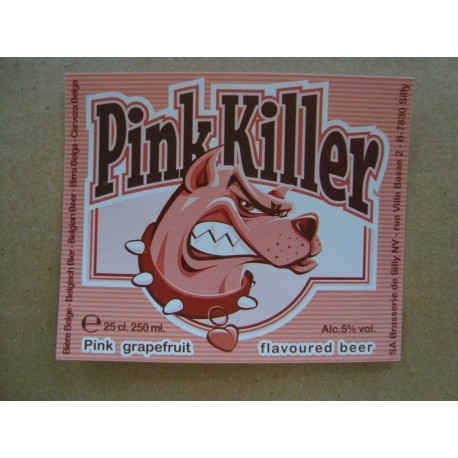 Etiquette de bière - Pink Killer