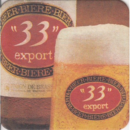 Sous bock de bière - 33 export