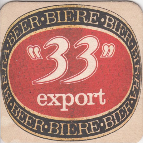 Sous bock de bière - 33 export