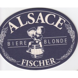 Sous bock de bière - Fischer - Biere blonde