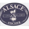 Sous bock de bière - Fischer - Biere blonde