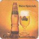 Sous bock de bière - Kanterbrau - Gold, bière spéciale - 9 X 9 cm