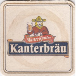 Sous bock de bière - Kanterbrau - Maître Kanter