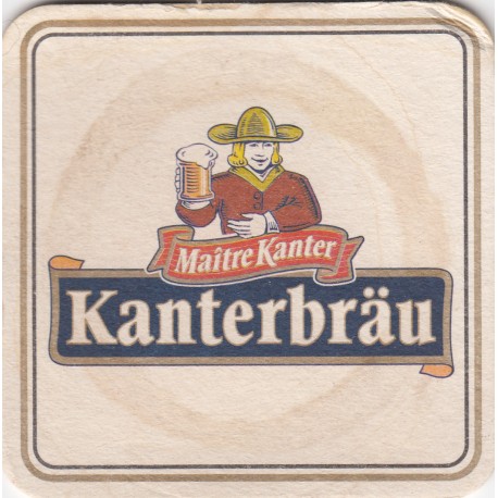 Sous bock de bière - Kanterbrau - Maître Kanter
