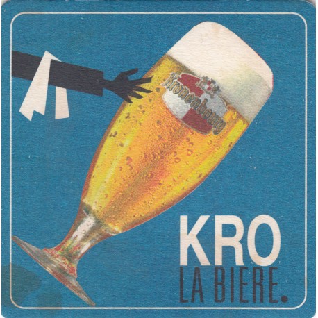 Sous bock de bière - Kro la bière