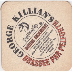 Sous bock de bière - George Killian's - bière rousse