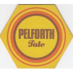 Sous bock de bière - Pelforth Pale - jaune