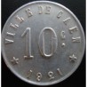 Monnaie de nécessité - 10 c - Union commerciale et industrielle de Caen - 1921