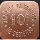 Monnaie de nécessité - 10 c - Dépot de prisonniers de Sédières (14/18)