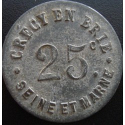 Monnaie de nécessité - 25 Centimes - Union Commerciale - Crecy en Brie