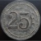 Monnaie de nécessité - 25 Centimes - Union Commerciale - Crecy en Brie