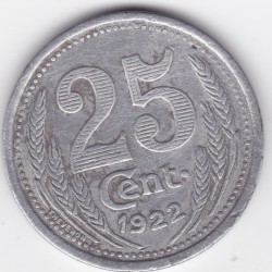 Monnaie de nécessité - 25 c - Chambre de Commerce Eure et Loir - 1922