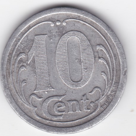 Monnaie de nécessité - 10 c - Union Commerciale de Ham - 1922