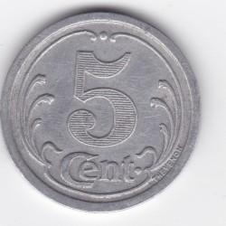 Monnaie de nécessité - 5 c - Chambre de Commerce des Landes - 1921