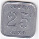 Monnaie de nécessité - 25 c - Ligue des commerçants rouennais - 1920
