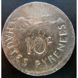 Monnaie de nécessité - 10 Centimes - Ville de Tarbes - 1917