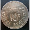 Monnaie de nécessité - 10 Centimes - Ville de Tarbes - 1917