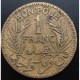Monnaie de nécessité - 1 franc - 1945 - chambre du commerce - Tunisie