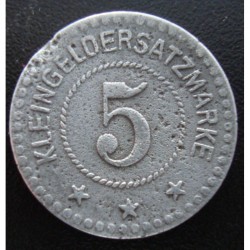 Monnaie de nécessité - 5 Pfennig - Pirmasens - 1917