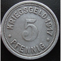 Monnaie de nécessité - 5 Pfennig STERKRADE - 1917
