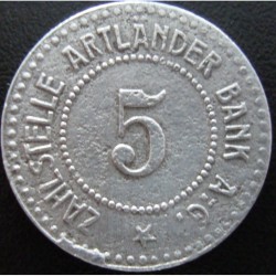 Monnaie de nécessité - 5 pfennig - Quakenbrück - 1917