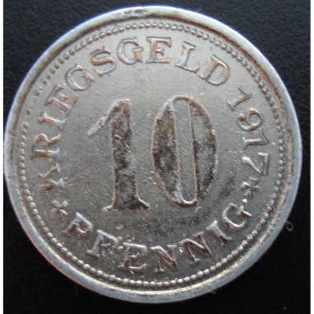 Monnaie de nécessité - 10 pfennig - Hörde in West - 1917
