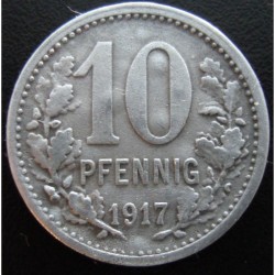 Monnaie de nécessité - 10 pfennig - Bonn-Siegkreis - 1917