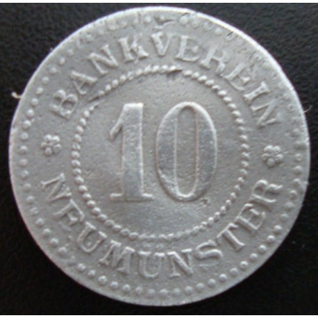 Monnaie de nécessité - 10 pfennig - Neumünster