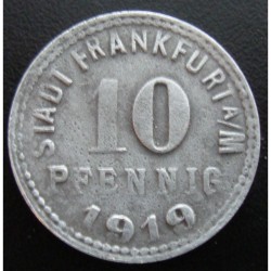 Monnaie de nécessité - 10 pfennig - Frankfurt a.M. - 1919