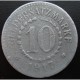 Monnaie de nécessité - 10 pfennig - Posen - 1917