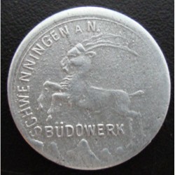 Monnaie de nécessité - Schwenningen an Budowerk - Eine Sammel mark