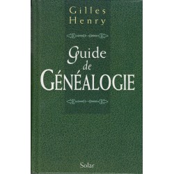 Guide de généalogie - Gilles Henry