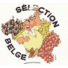Etiquette de bière - Selection belge - 13 X 12 cm