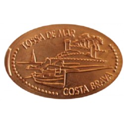 Esp - Girona - Tossa de Mar - Costa Brava - cuivre