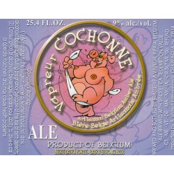 Etiquette de bière - Vapeur Cochonne - Ale