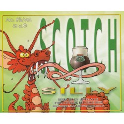 Etiquette de bière - Silly - Scotch - 8.5 X 7 cm