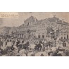 Carte postale - Carnaval de Nice 1909 - Défilé des chars place Masséna