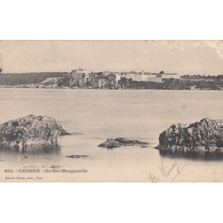 Carte postale - Île Ste Marguerite