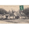 Carte postale - Camp de Marly - Chaumières champenoises