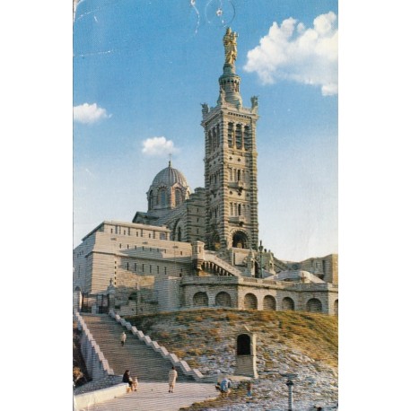 Carte postale - Marseille - Basilique Notre Dame de la Garde