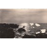 Carte postale - Trouville - Clair de lune aux roches noires à marée basse