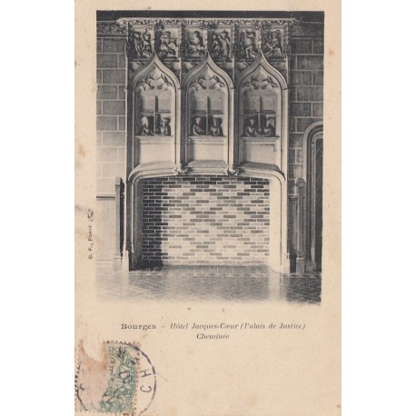Carte postale - Bourges - Hôtel Jacques Coeur