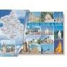 Carte postale - Eglises d'Eure et Loir