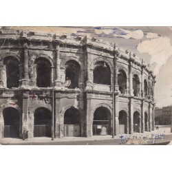 Carte postale - Nîmes - Les arènes
