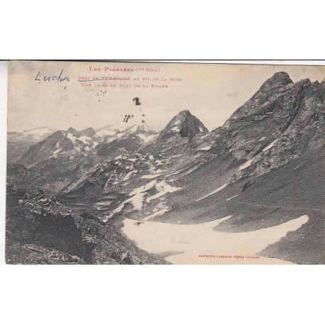 Carte postale - Port de Venasque et pic de la Mine